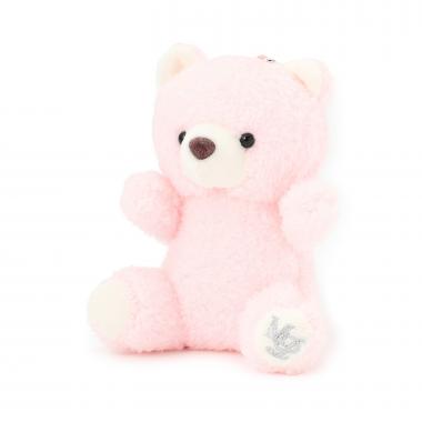 チェーンつきふわふわくまちゃんチャーム