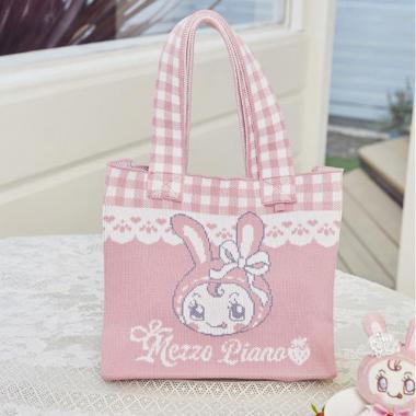 【予約/6月上旬～中旬入荷予定】ベリエちゃんニットトートバッグ