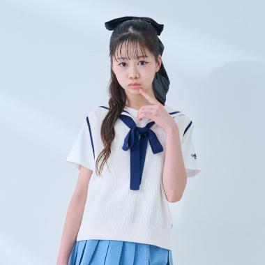 メッシュセーラーベスト＆Tシャツセット