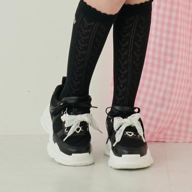 ハートカスタムダットスニーカー