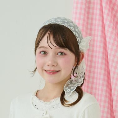 レース＆リボンカチューシャ