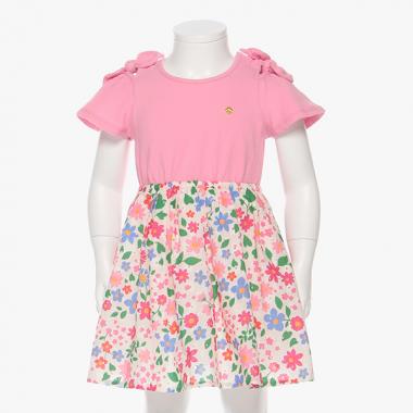 インファント・トドラー ワイルドフローラルミックスメディアドレス