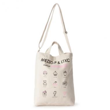 【メゾピアノジュニアコラボ】 ロゴトートバッグ