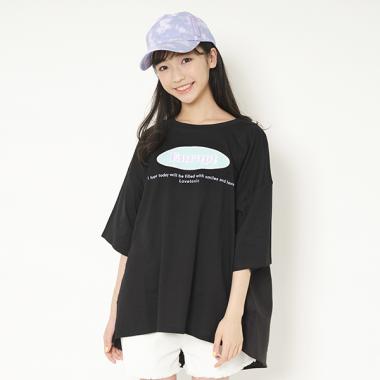 バック切替半袖Tシャツ