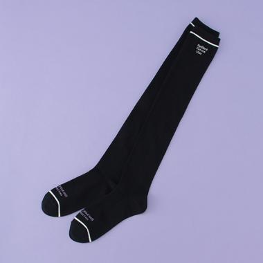 ラインロゴニーハイソックス