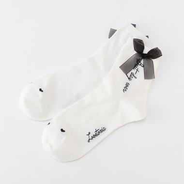 リボンクルーソックス