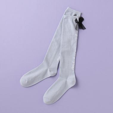 シフォンリボンハイソックス