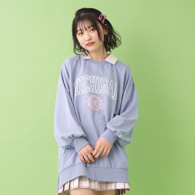 衿脱着プルオーバー