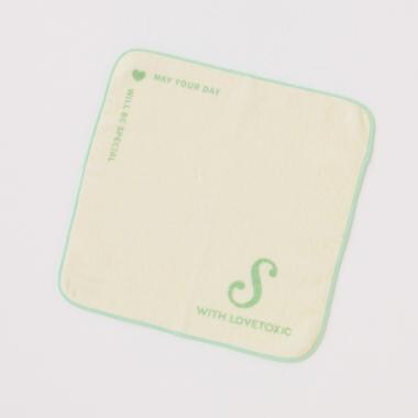 イニシャルタオルハンカチ