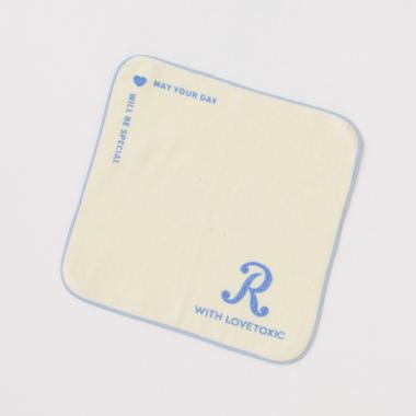 イニシャルタオルハンカチ