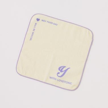 イニシャルタオルハンカチ