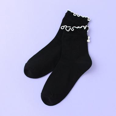 メローパールクルーソックス