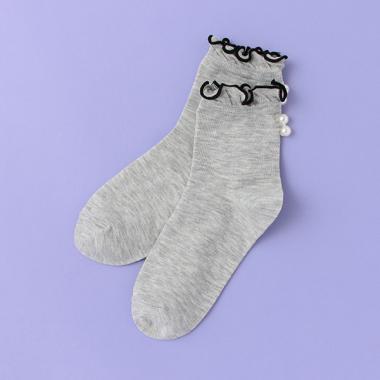 メローパールクルーソックス