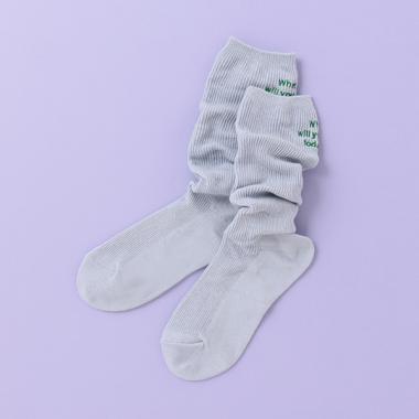 リブくしゅくしゅソックス