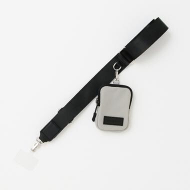 ポーチつきテープスマホショルダー