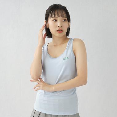 ロゴワンポイントプリントタンクトップ