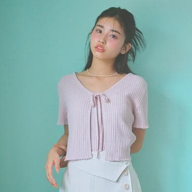【DHOLIC】インナーつきラメカーデ【WEB・一部店舗限定】