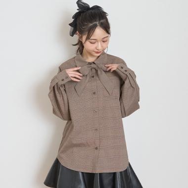 ボウタイブラウス