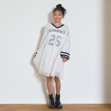 【LTXC】チュールナンバーワンピース