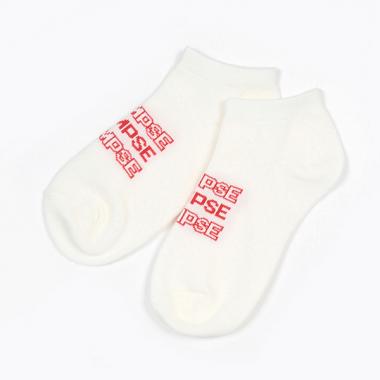 フロントロゴスニーカー丈ソックス