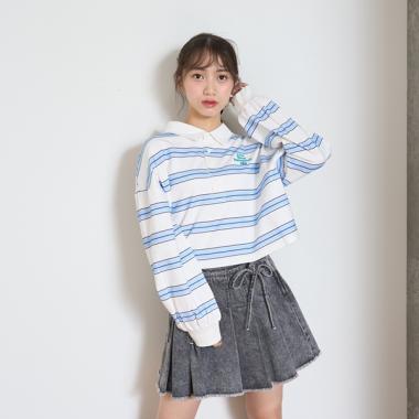 【LTXC】クロップドラガーシャツ