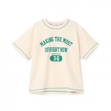 【7days】ロゴナンバー半袖Tシャツ