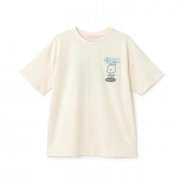 【7days】ウサギモチーフBig半袖Tシャツ