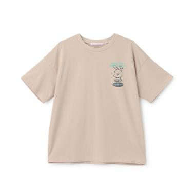 【7days】ウサギモチーフBig半袖Tシャツ