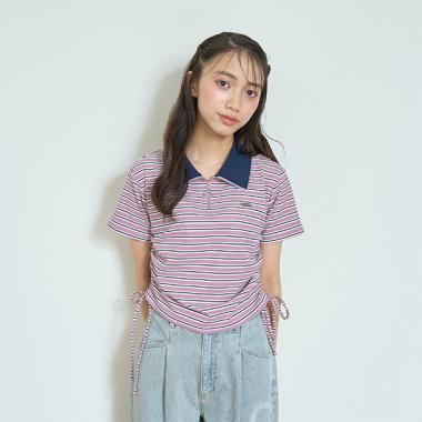 ハーフジップドロストT