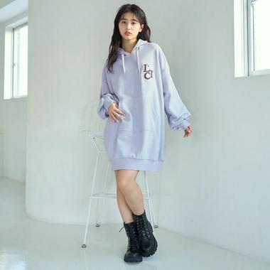 【GOODPRICE】サガラワンポパーカワンピース