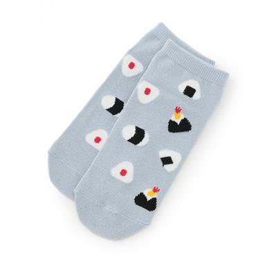 オイシイ総柄スニーカー丈ソックス