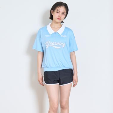 【SWIM】【水着】ハーフジップTシャツ3点セット