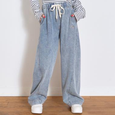 サマ見えイージープルオンパンツ