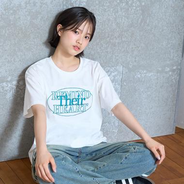 【GOODPRICE】【綿100％】サークルロゴ刺しゅうTシャツ