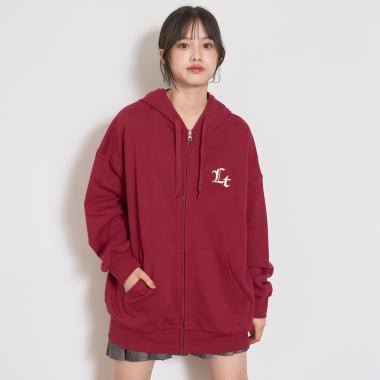 ルーズZIPパーカ