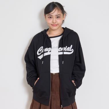 アップリルーズZIPパーカ