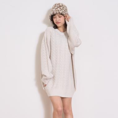 ラメニットルーズワンピース