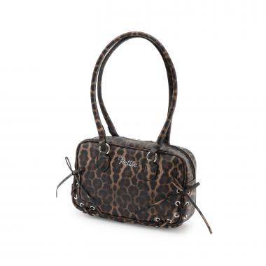 レースアップロングハンドルボストン