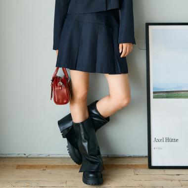 【卒服・セレモニー】ボックスプリーツスカパン