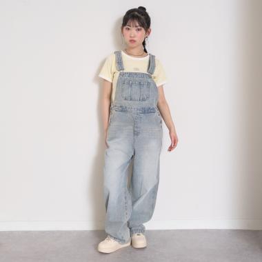 【BS】デニムオーバーオール