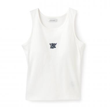 カップつきテレコタンクトップ