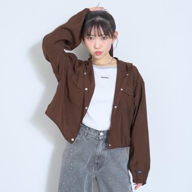 【UV/防花粉】シアーパーカー