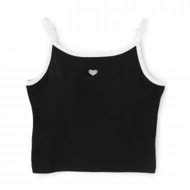 【抗菌防臭】カップつきパイピングキャミソール