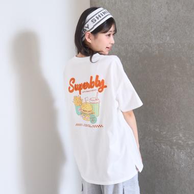 フードモチーフサガラルーズ半T