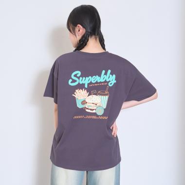 フードモチーフサガラルーズ半T