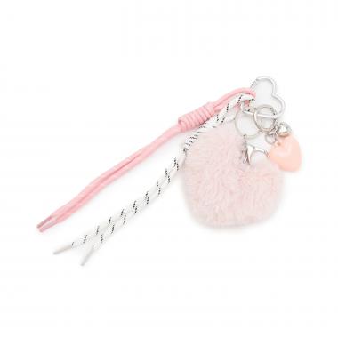 ラメファーハートチャーム