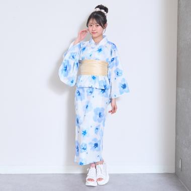 花柄セパレート浴衣