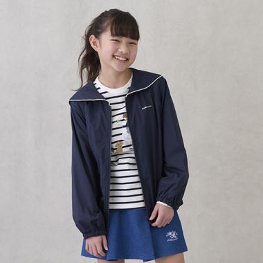 【撥水加工】セーラーブルゾン(ジュニアサイズ)