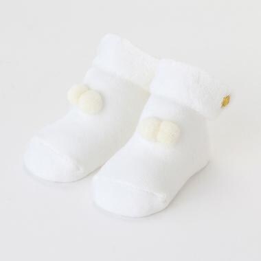 ポンポンカップソックス【日本製】