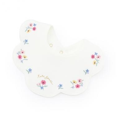 フラワーエンブロイダリースカラップスタイ